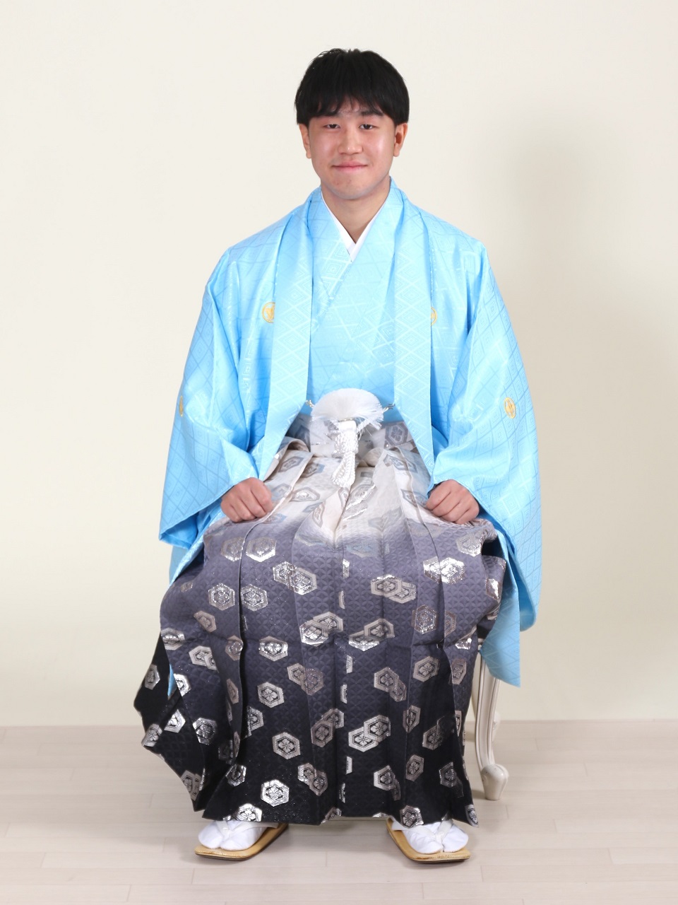 成人式に羽織袴14