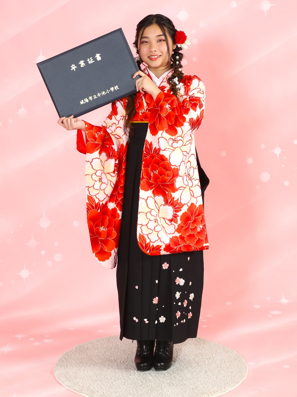 卒業式に袴93