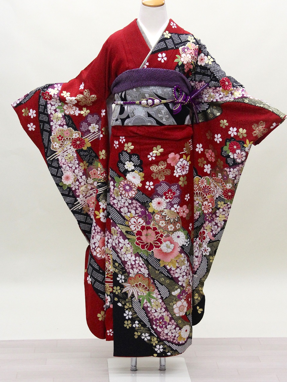 New正絹振袖フルセットレンタル