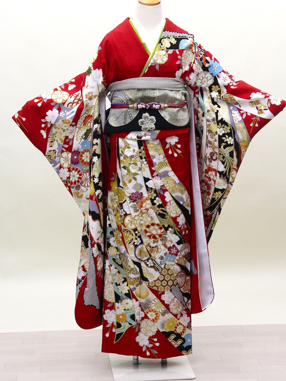 New正絹振袖フルセットレンタル
