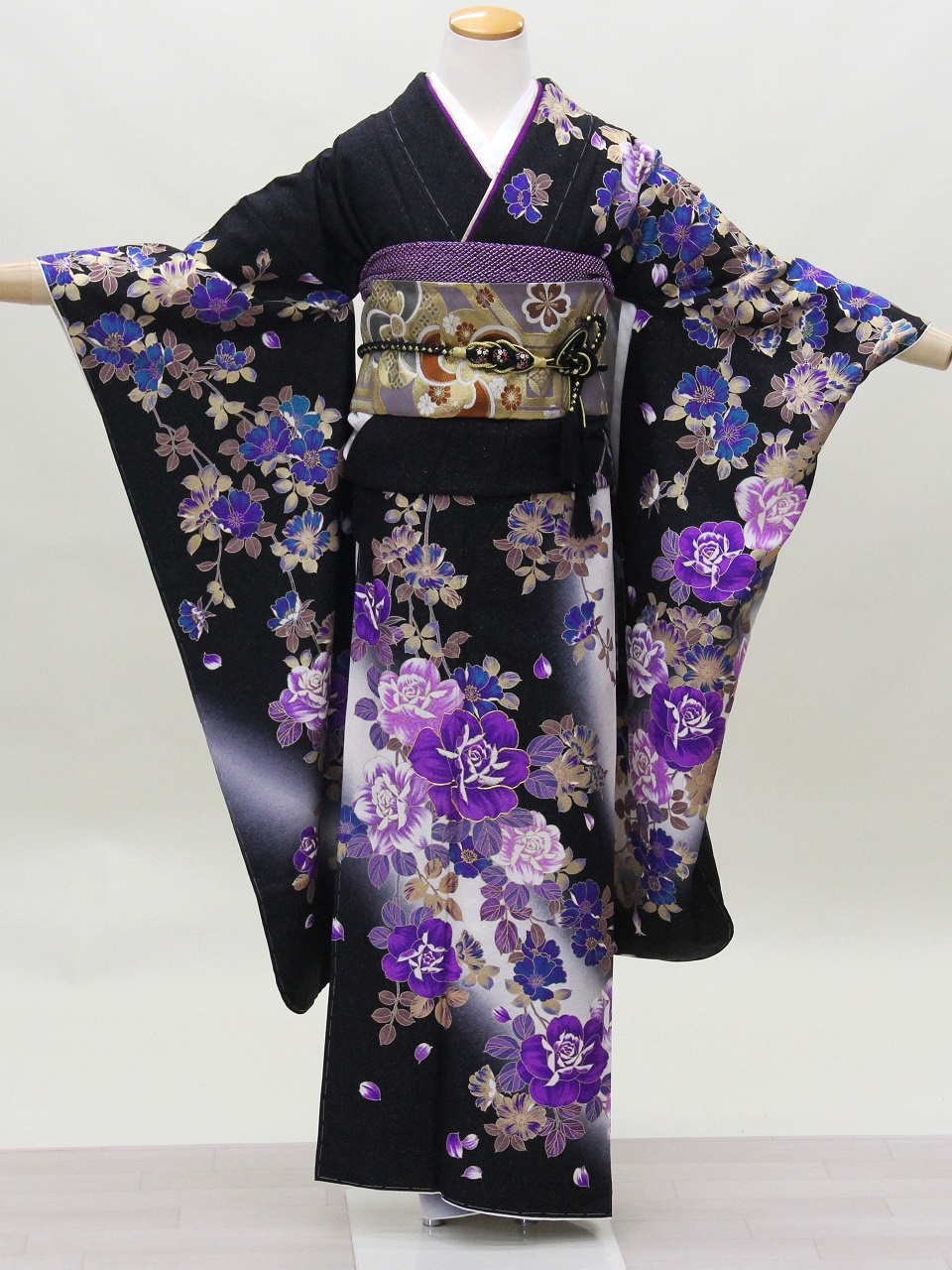 New正絹振袖フルセットレンタル