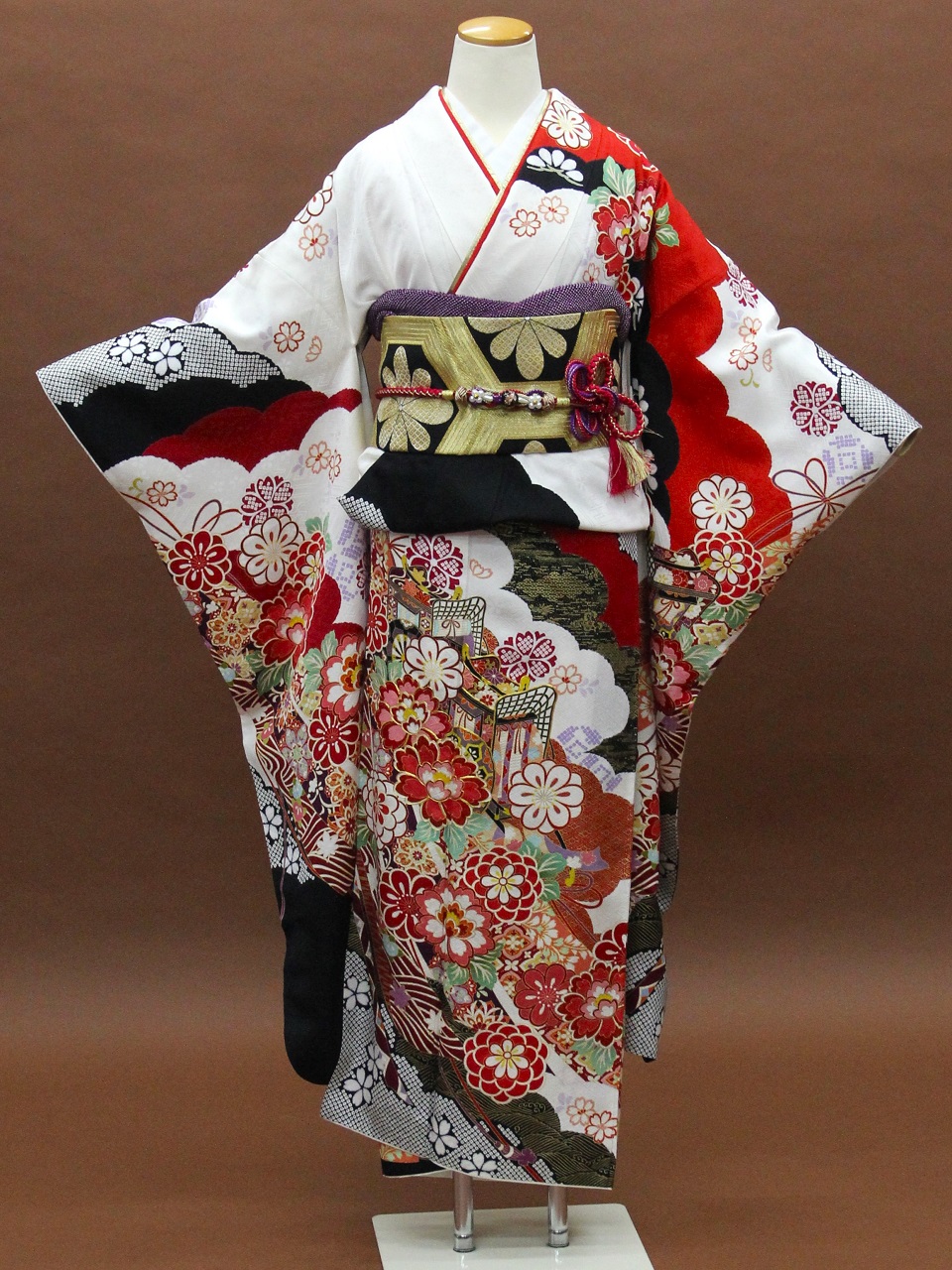 New正絹振袖フルセットレンタル