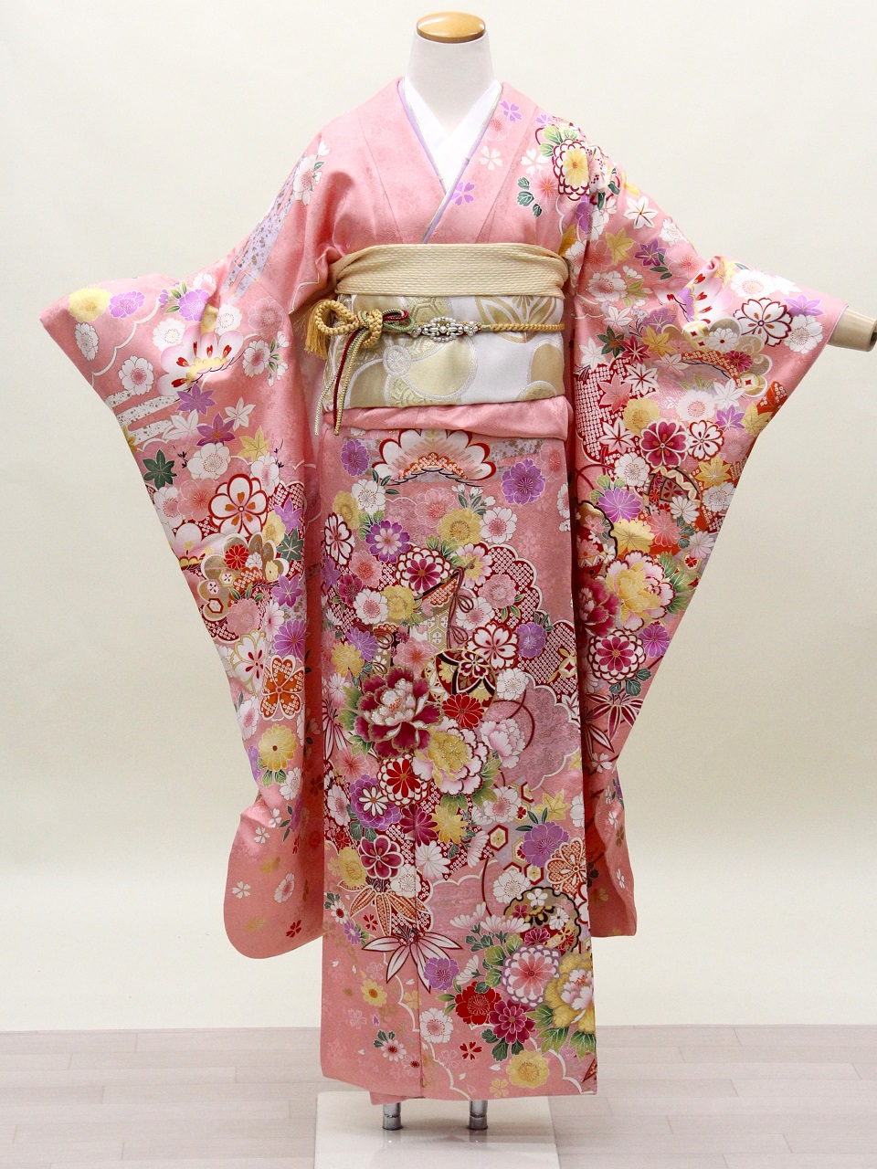 New正絹振袖フルセットレンタル