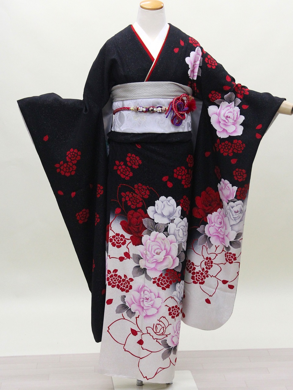New正絹振袖フルセットレンタル